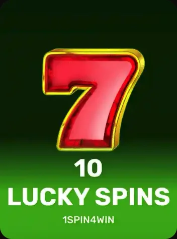 10 Lucky Spins slot van 1spin4win — speel nu bij Amunbet Casino